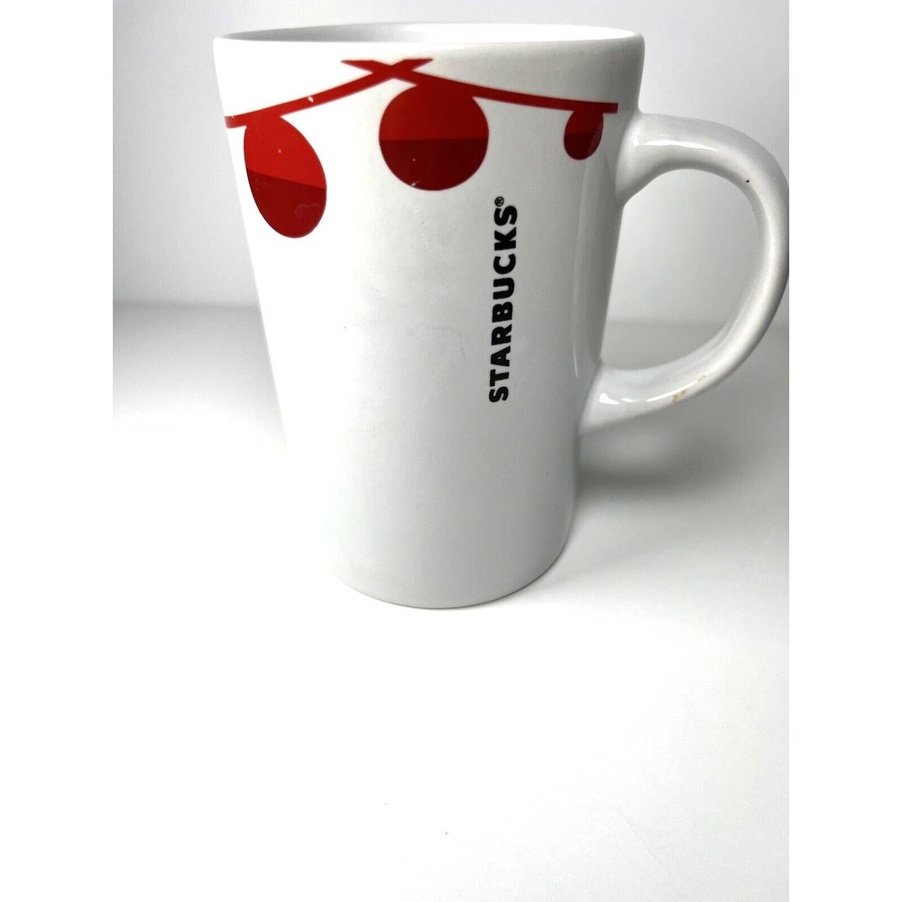 Collectible Starbucks Holiday Coffee Mug Cup 2012 Christmas Holiday Festive